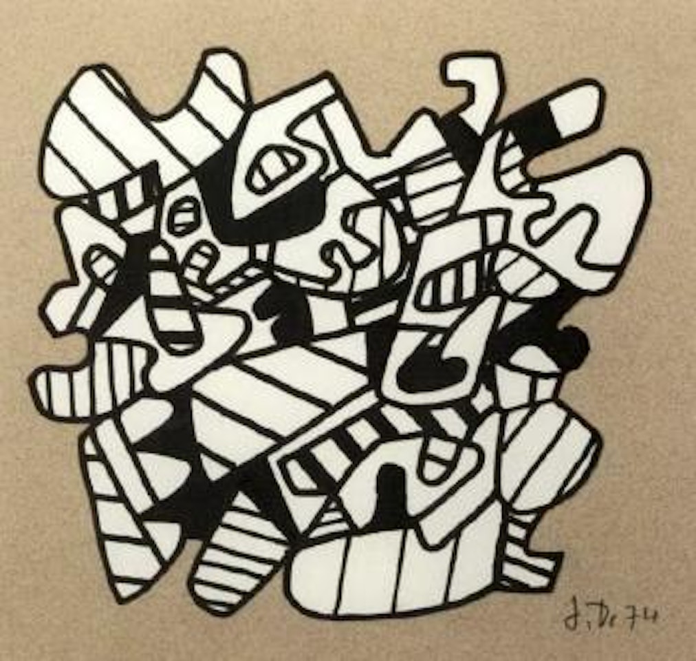 Motif by Jean Dubuffet