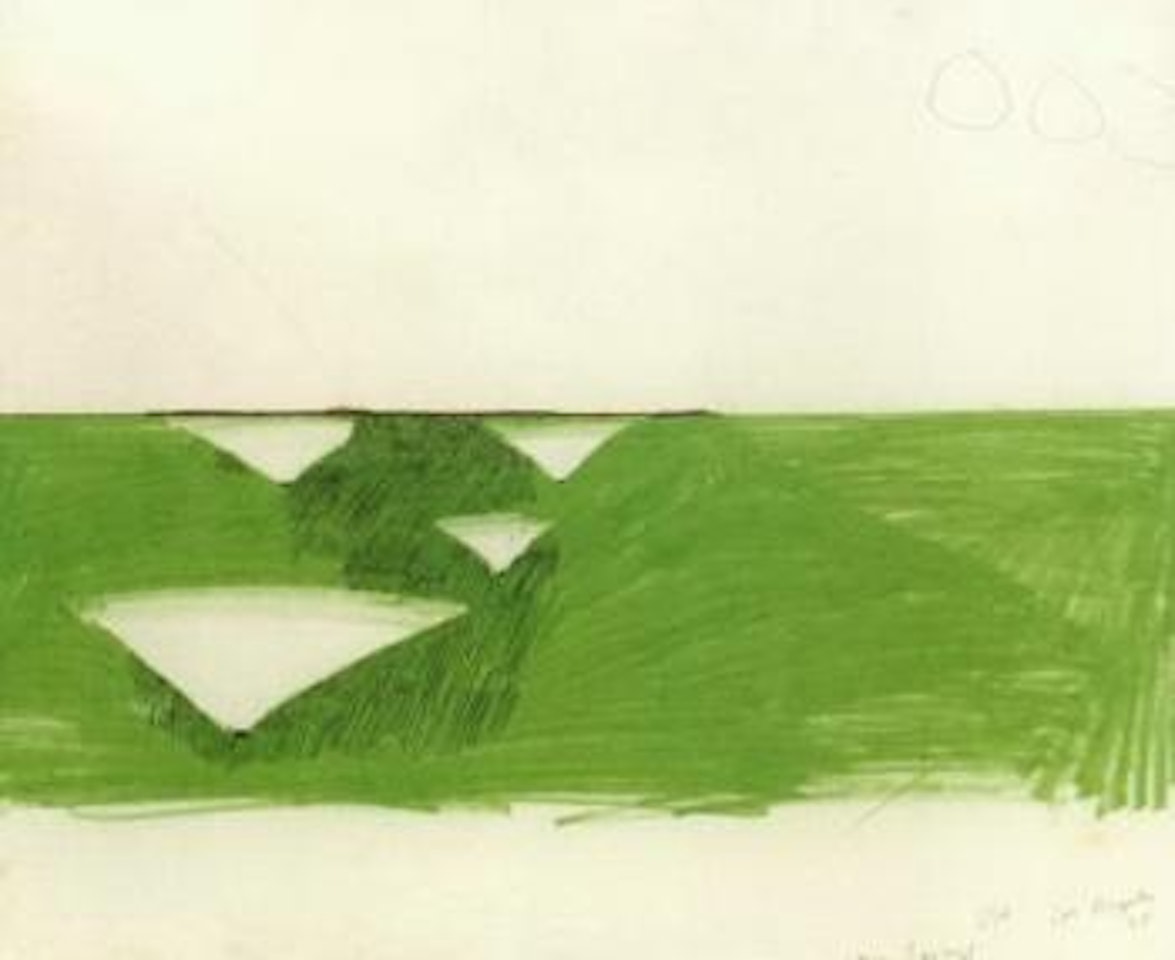 Lawn sprays by David Hockney