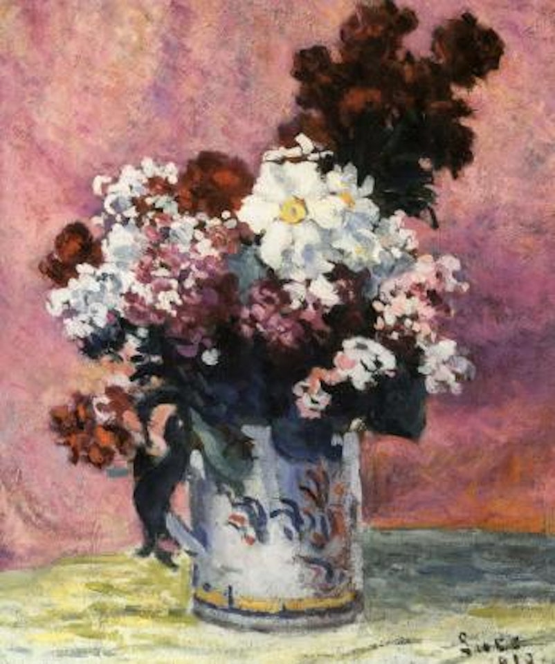 Vase de fleurs by Maximilien Luce