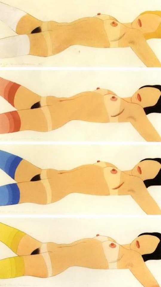 Open-ended nudes by Tom Wesselmann