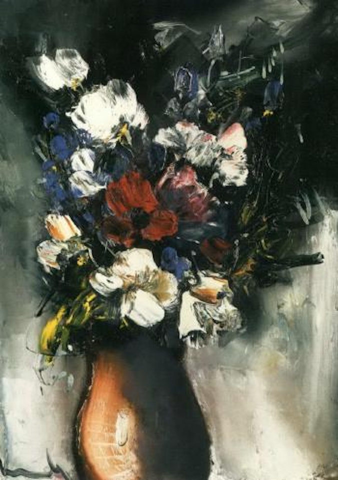 Nature morte avec vase de fleurs by Maurice de Vlaminck