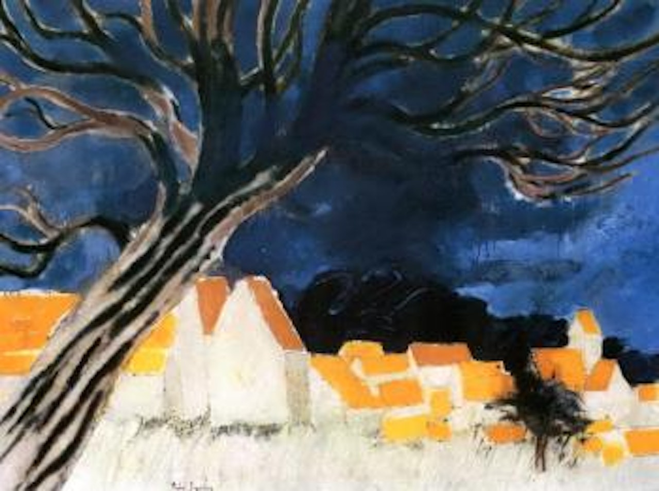 Village du Tardenois by André Brasilier