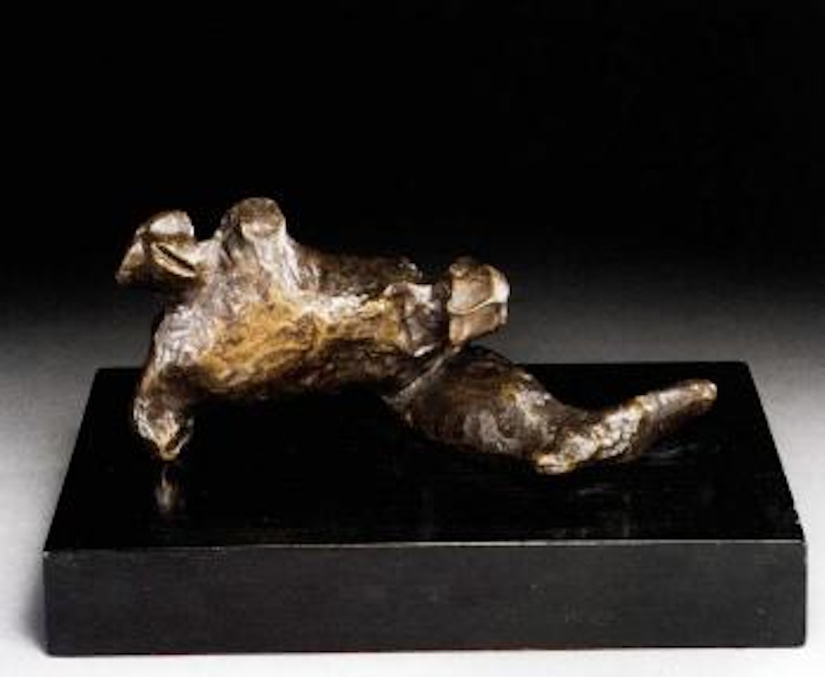 Reclining warrior by Henry Moore