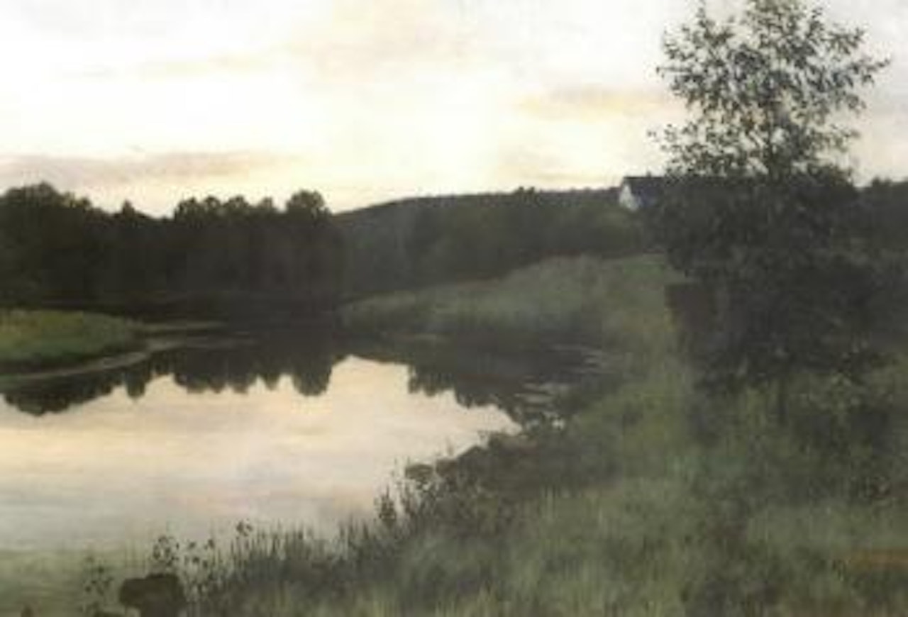 Summer night in Sandviken by Kitty Christine Kielland