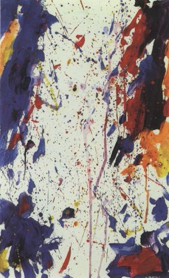 Composition by Sam Francis