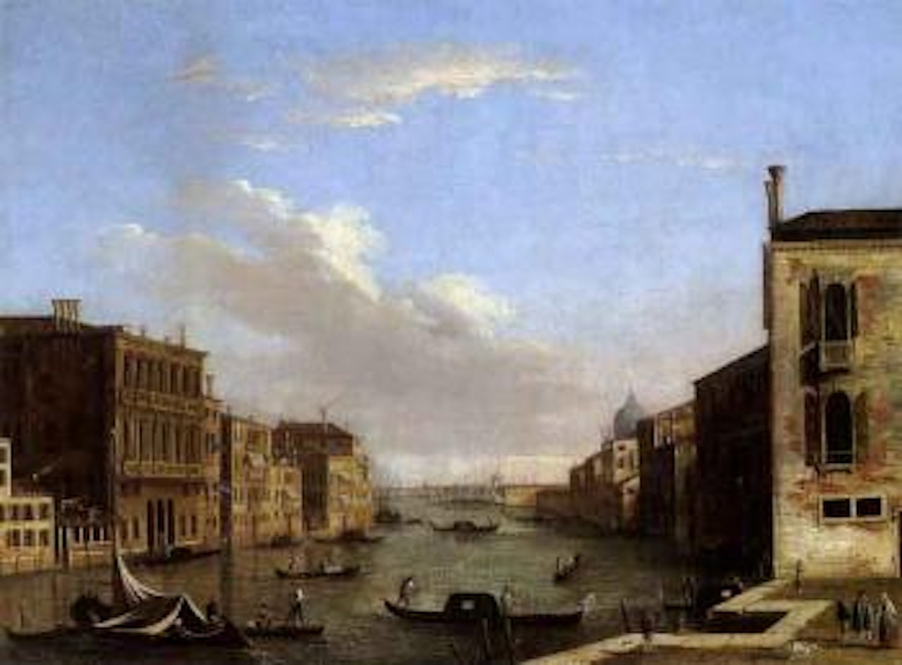 Grand Canal in Venice by Apollonio Domenichini
