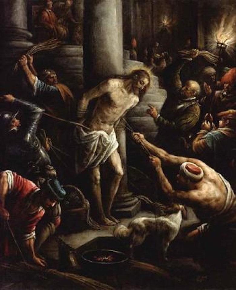 Flagellation of Christ by Leandro Bassano