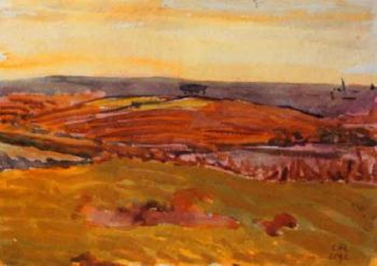 Coastal landscape by Cuno Amiet