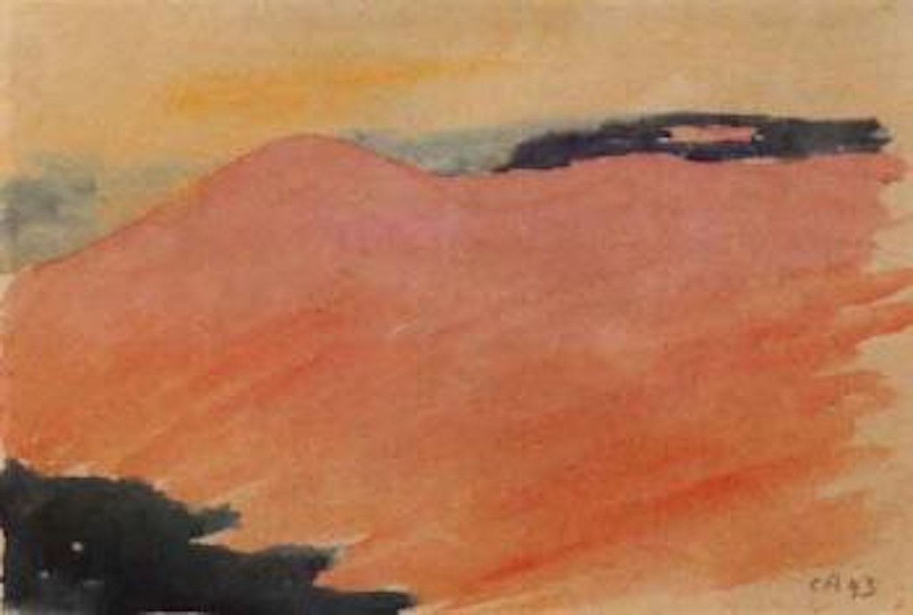 Coastal landscape by Cuno Amiet