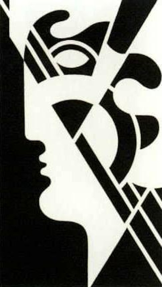 Modern Head Relief by Roy Lichtenstein