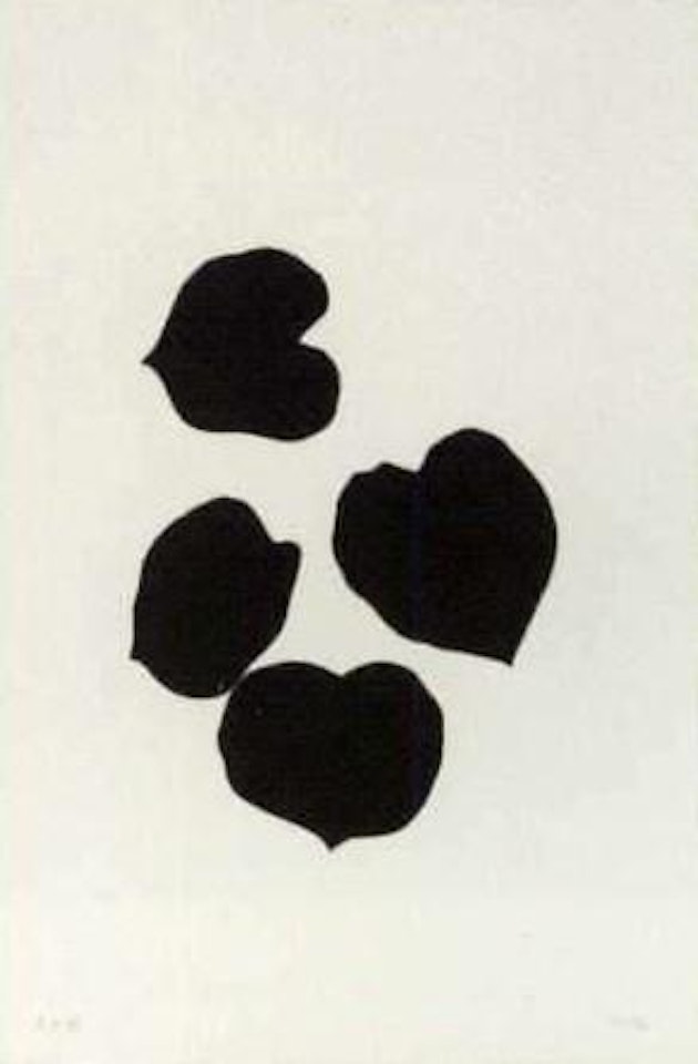 Grape leaves by Ellsworth Kelly