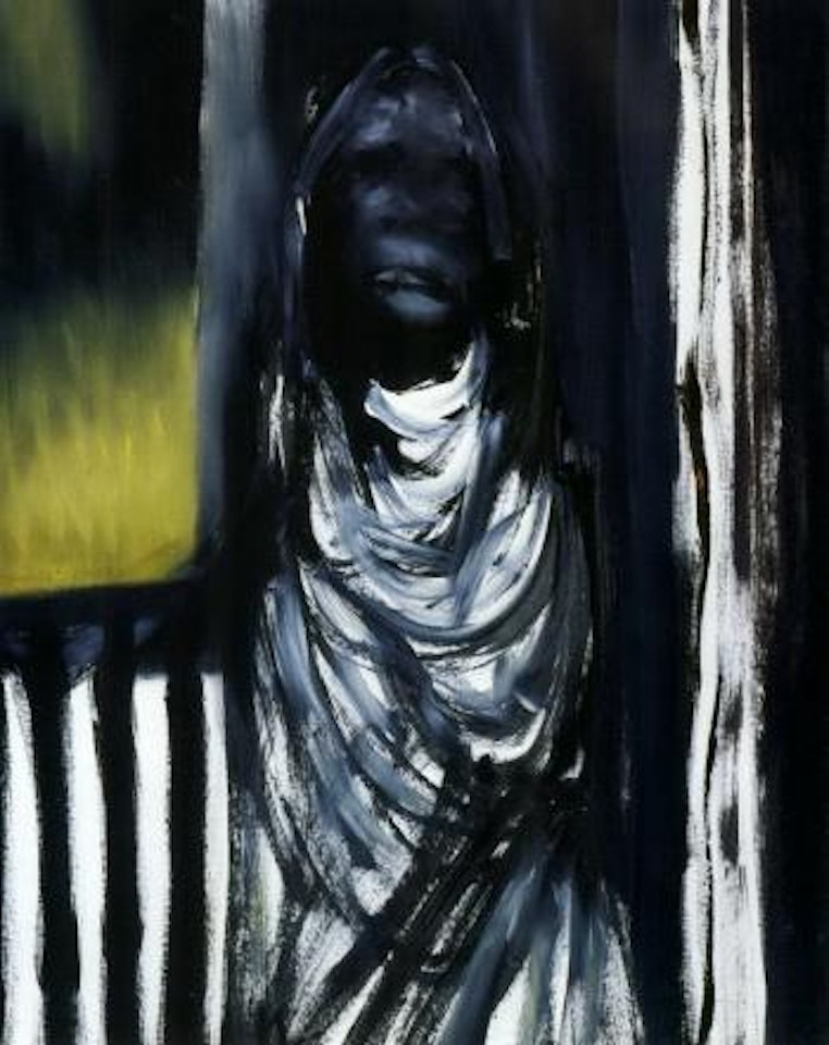 African figure by Sidney Nolan