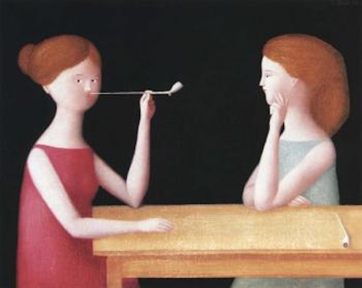 Le fumatrici by Antonio Bueno