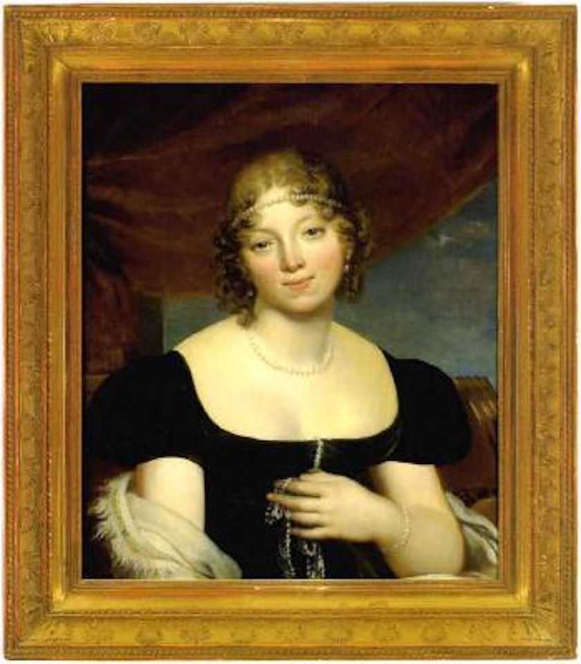Alleged portrait of Maria Walesca Countess of Ornano by François Gérard