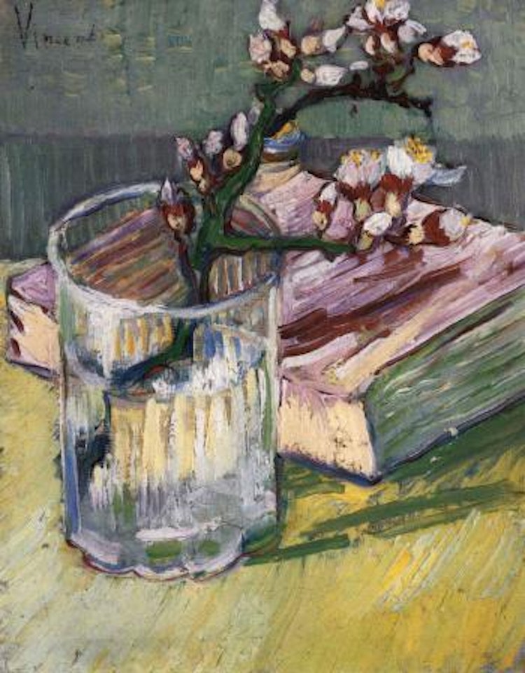 Nature morte, branche d'amandier by Vincent van Gogh