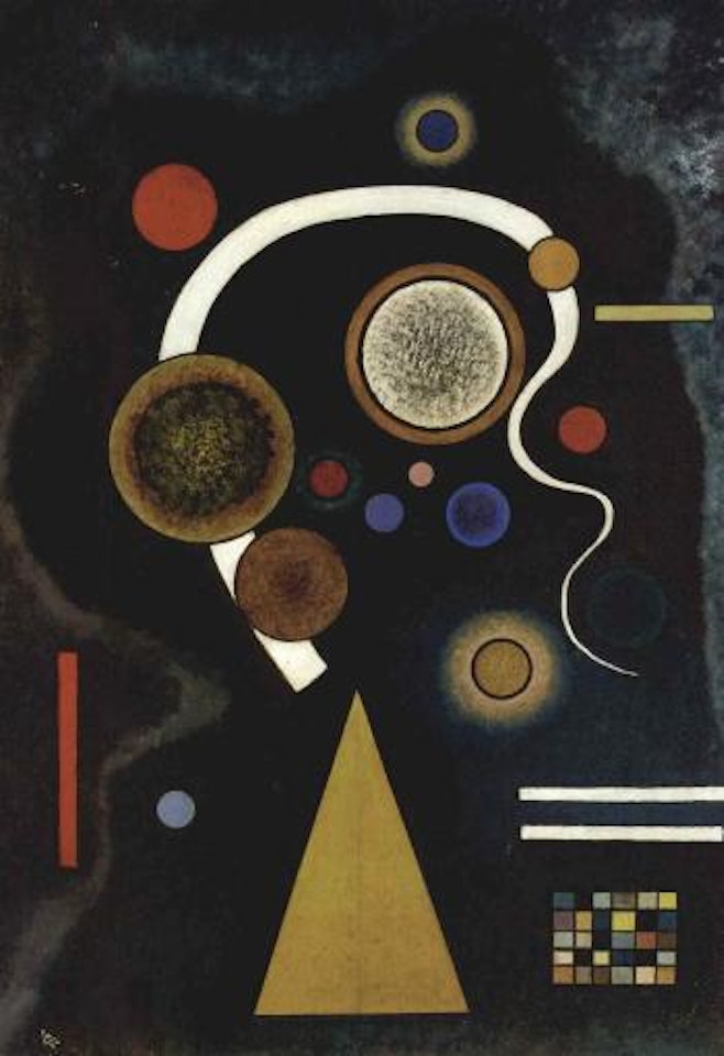 Launischer strich by Wassily Kandinsky