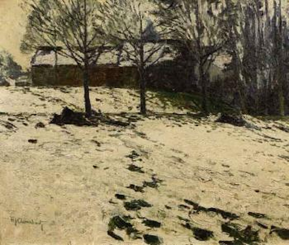 Winterlandschaft by Max Clarenbach