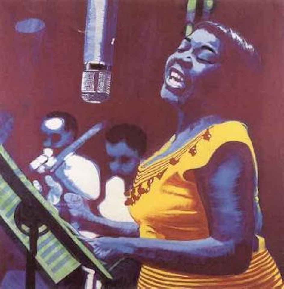 Dinah, d'apres photo W Claxton by Bernard Rancillac