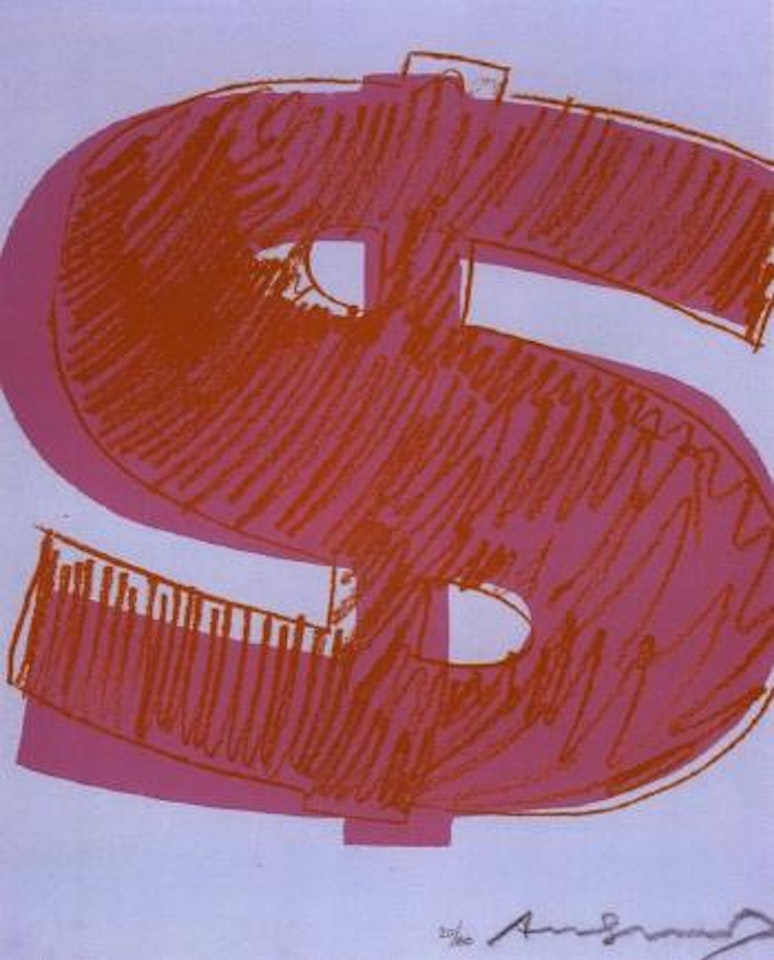 Dollar by Andy Warhol