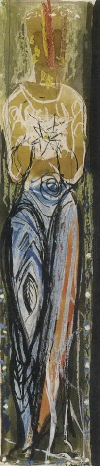 The Life, Oundle School Chapel window by John Piper