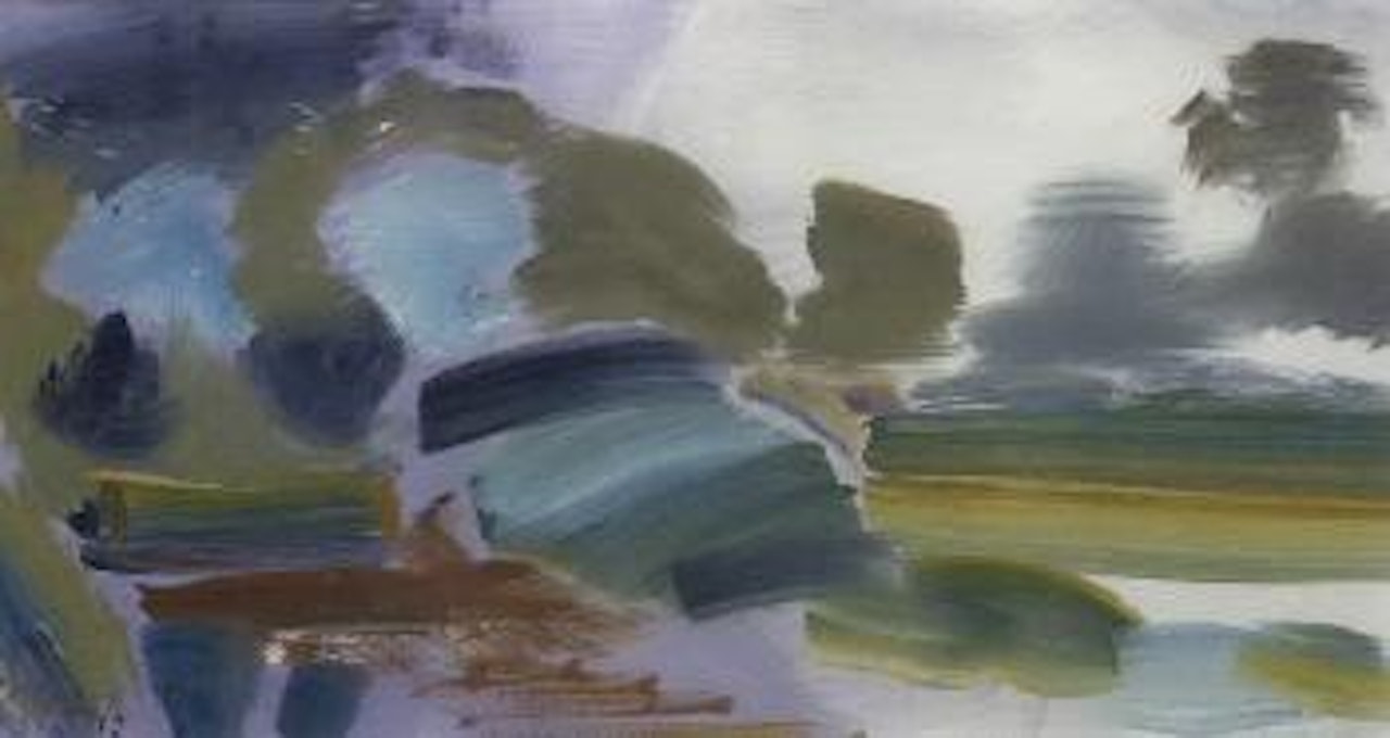 Surroundings of water by Ivon Hitchens