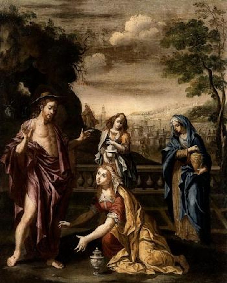 Christ appearing to Magdalene by BOLOGNESE SCHOOL