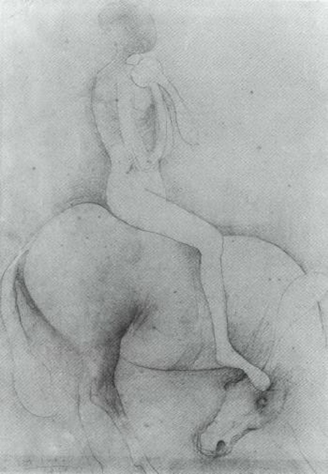 Horse and rider by Marino Marini