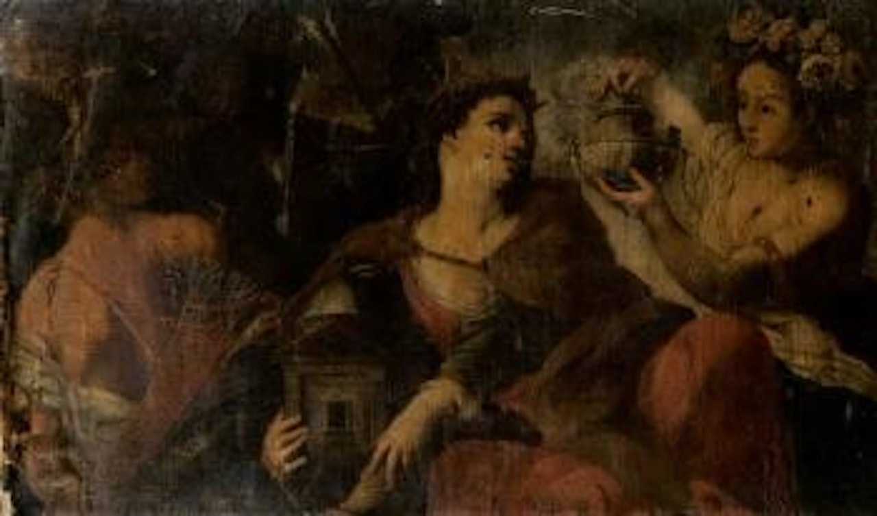 Allegory of the World by Neapolitan School