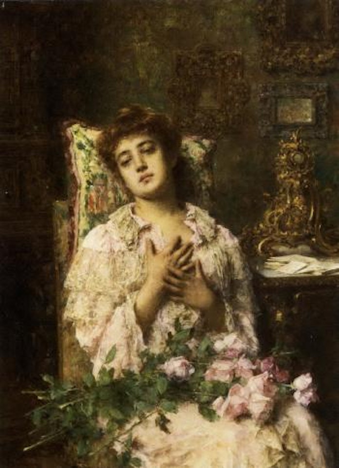 Absent lover by Alexei Harlamoff