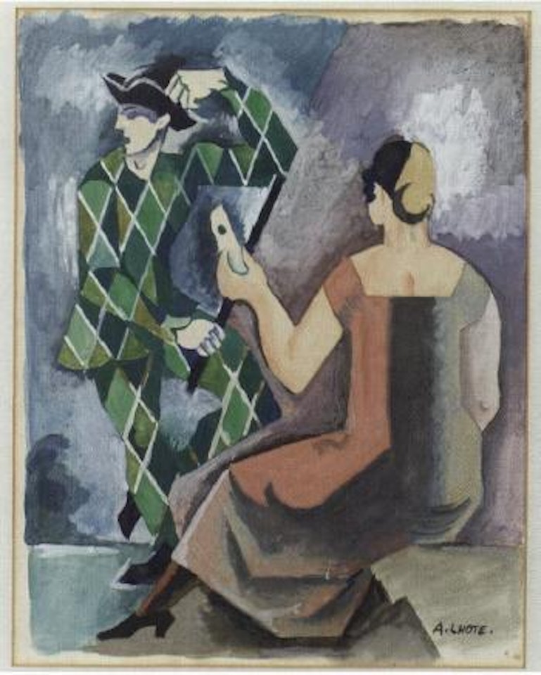 Arlequin et Colombine by André Lhote