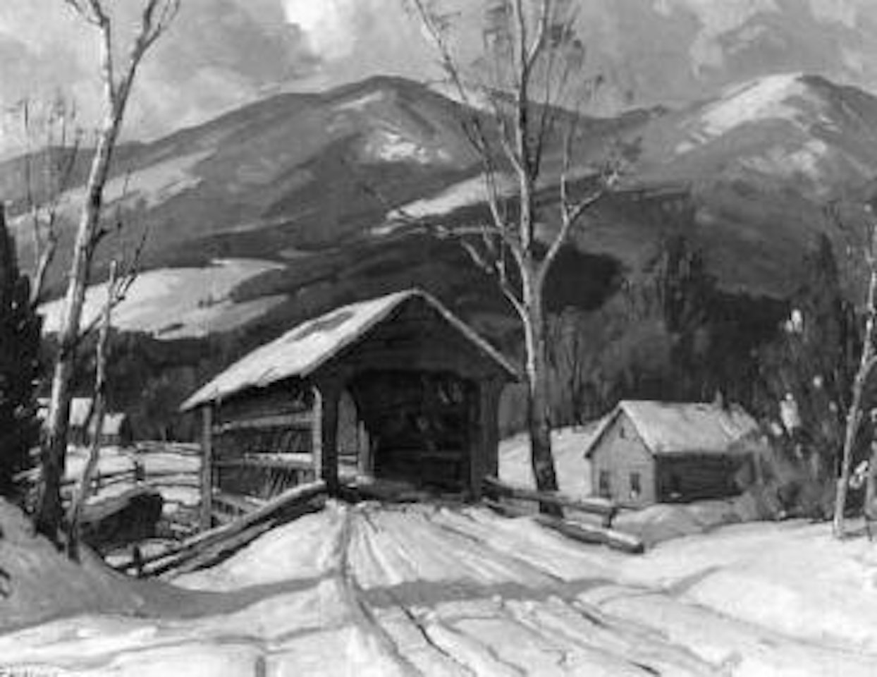 New England, winter by Aldro Thompson Hibbard