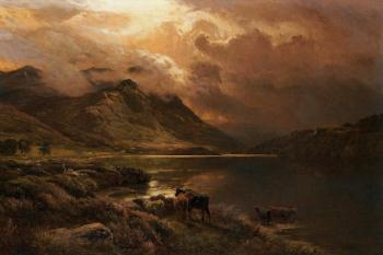 Glen Dochart, Perthshire by Sidney Richard Percy