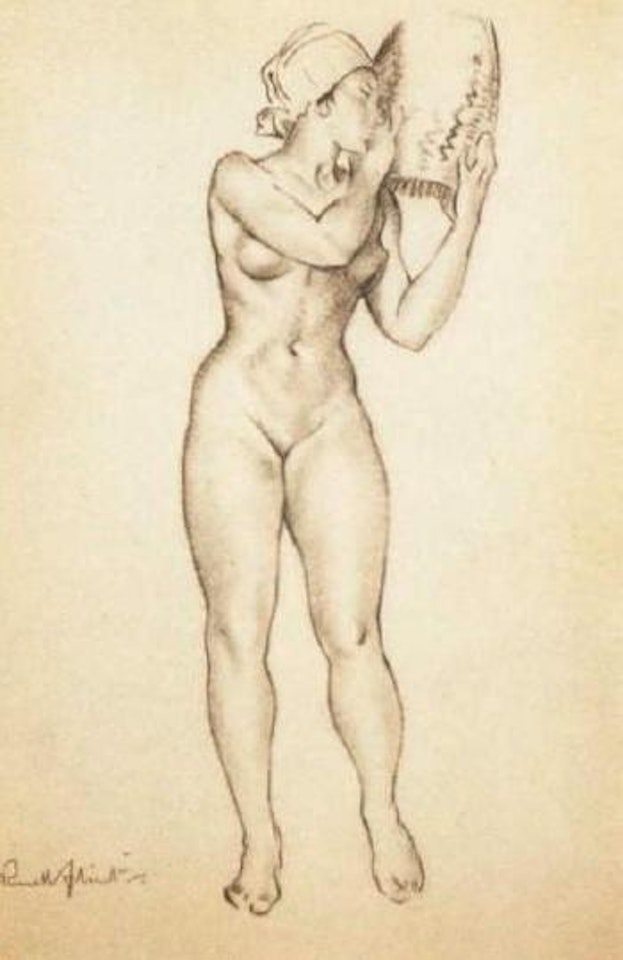 Standing nude by William Russell Flint