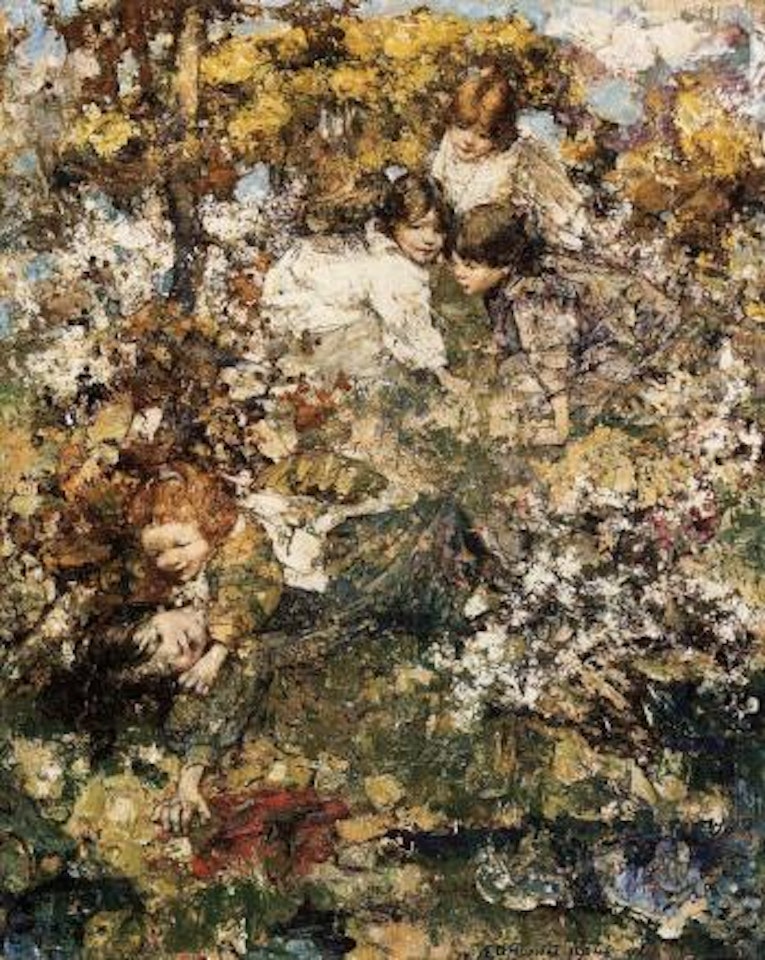 In the woods by Edward Atkinson Hornel
