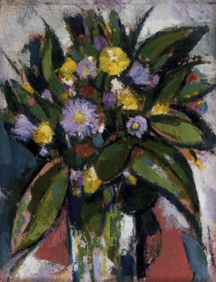 Flowers from the roadside, Kelmdale by John Duncan Fergusson