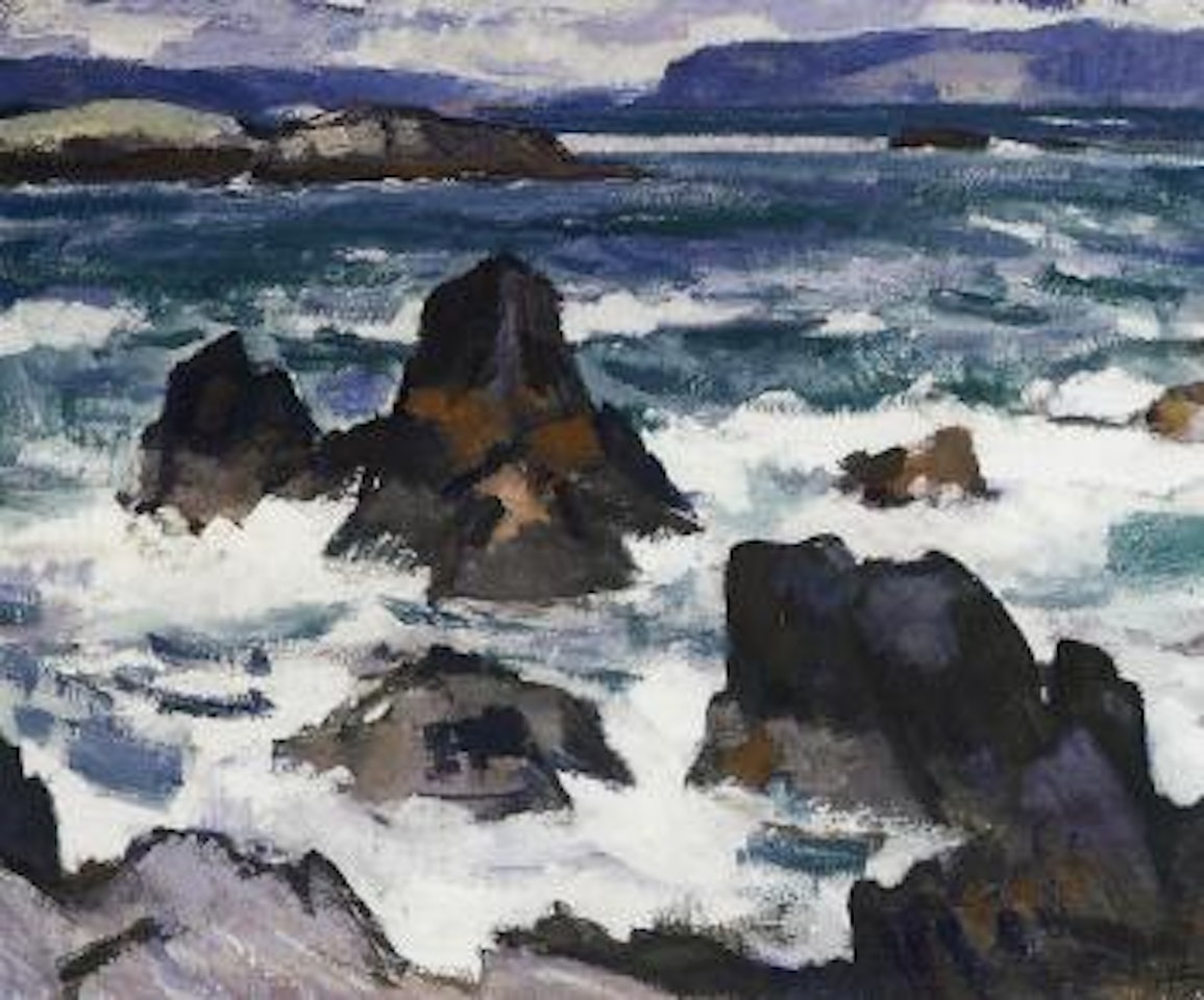 Rough Day, Iona by Samuel John Peploe