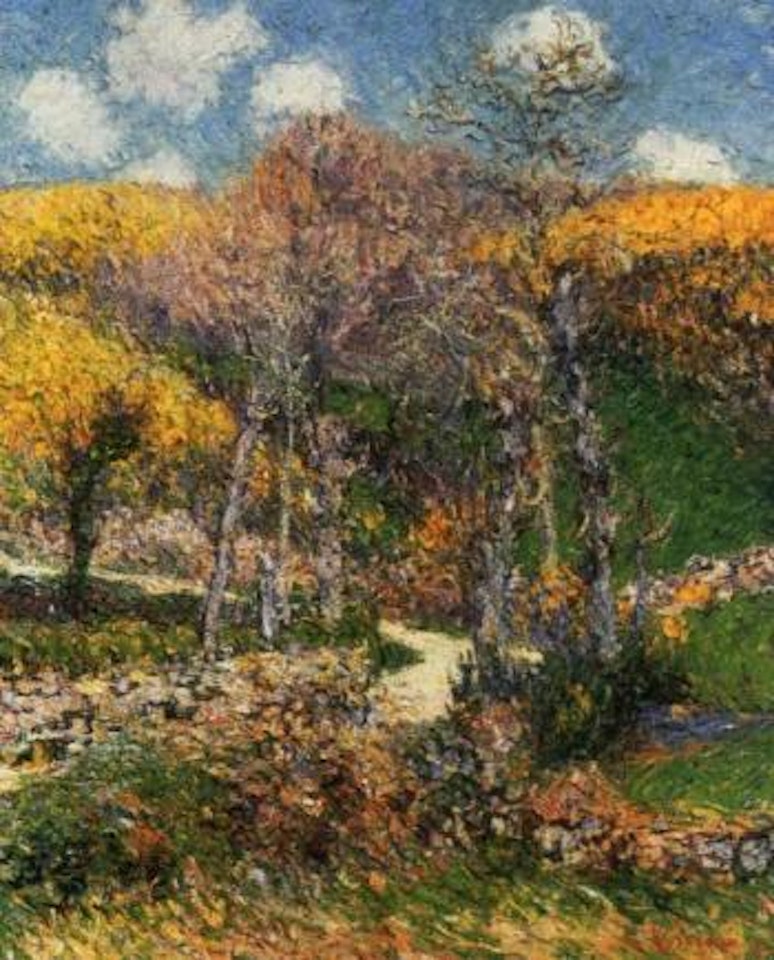 Paysage de Bretagne, Pont-Aven by Gustave Loiseau