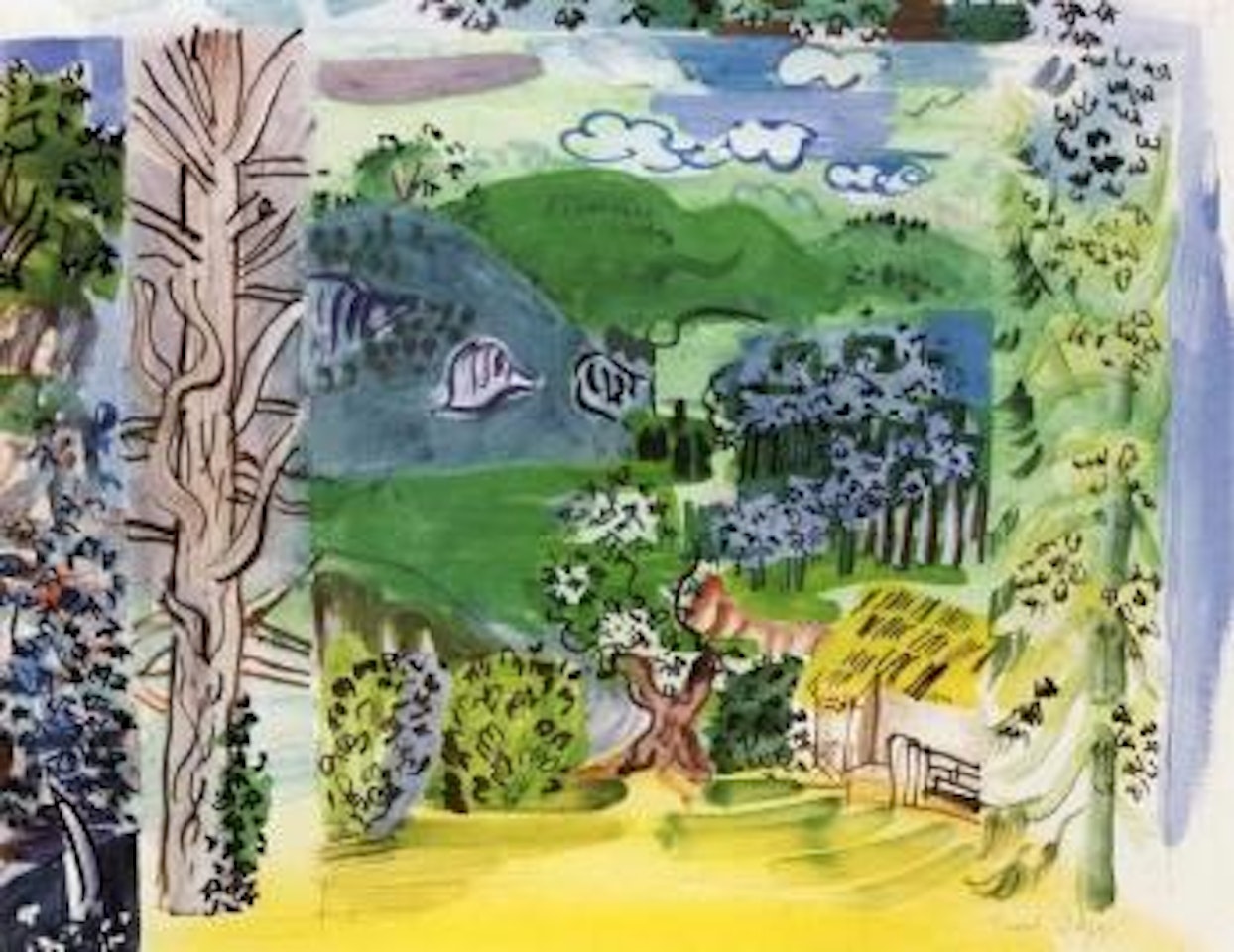 Paysage by Raoul Dufy
