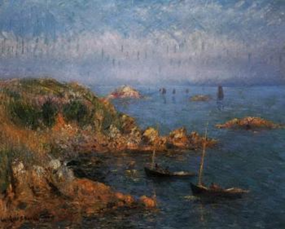Marine, baie de Douarnenez by Gustave Loiseau