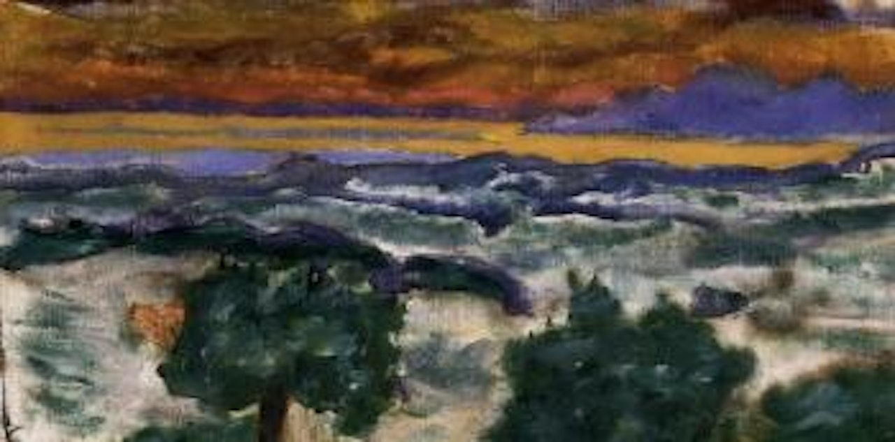 Le couchant by Pierre Bonnard