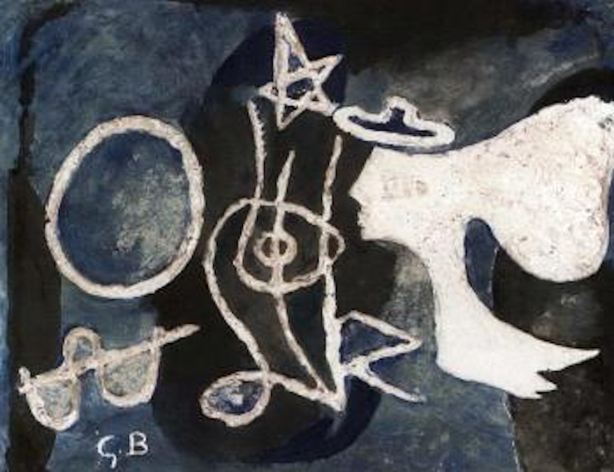 Le profil by Georges Braque