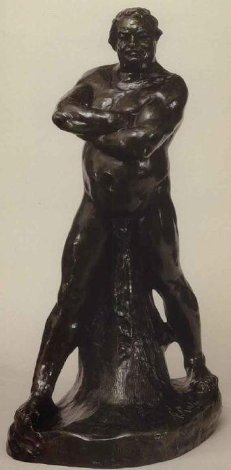 Balzac nu by Auguste Rodin
