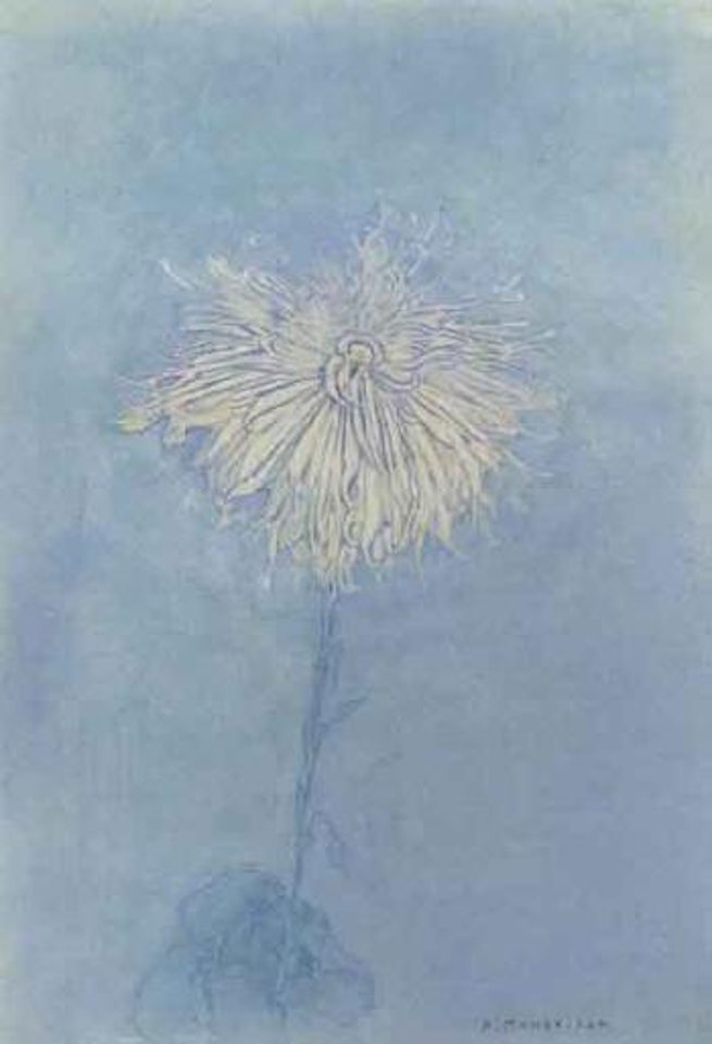 Chrysanthemum by Piet Mondrian