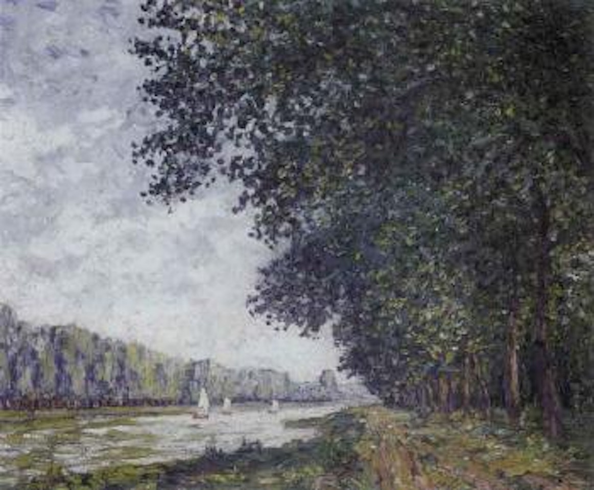 Bords de l'Orne a Benouville by Francis Picabia
