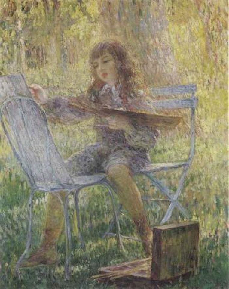 Jeune peintre by Henri Lebasque