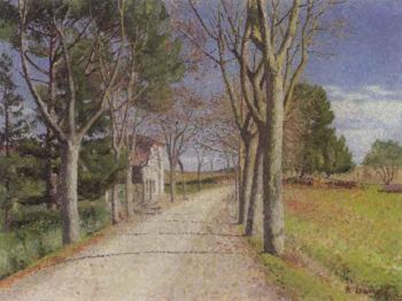 Route de Cailhauvers Cailhavel by Achille Laugé