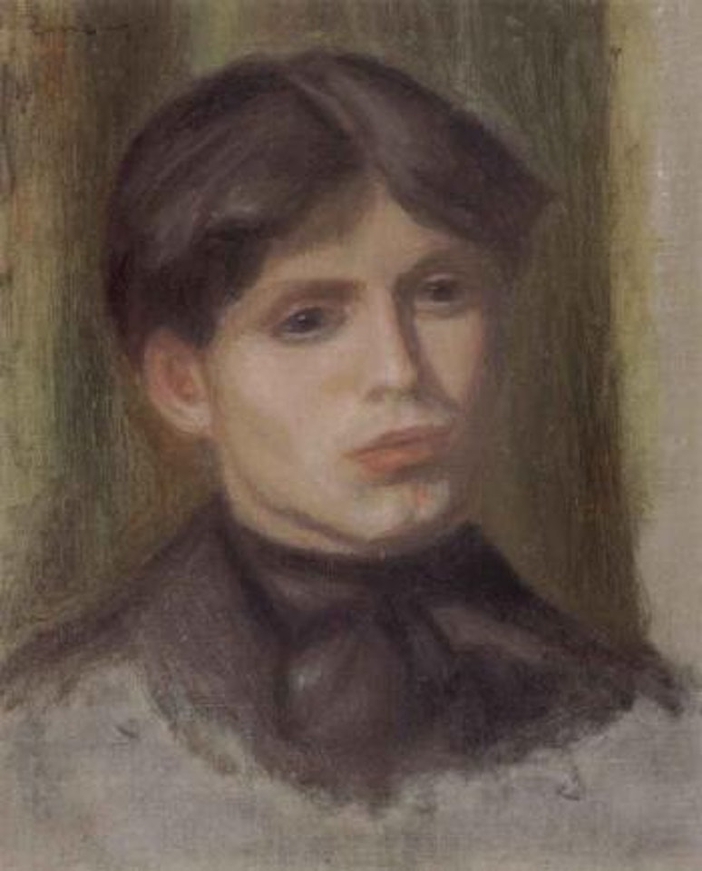 Tete de femme by Pierre-Auguste Renoir