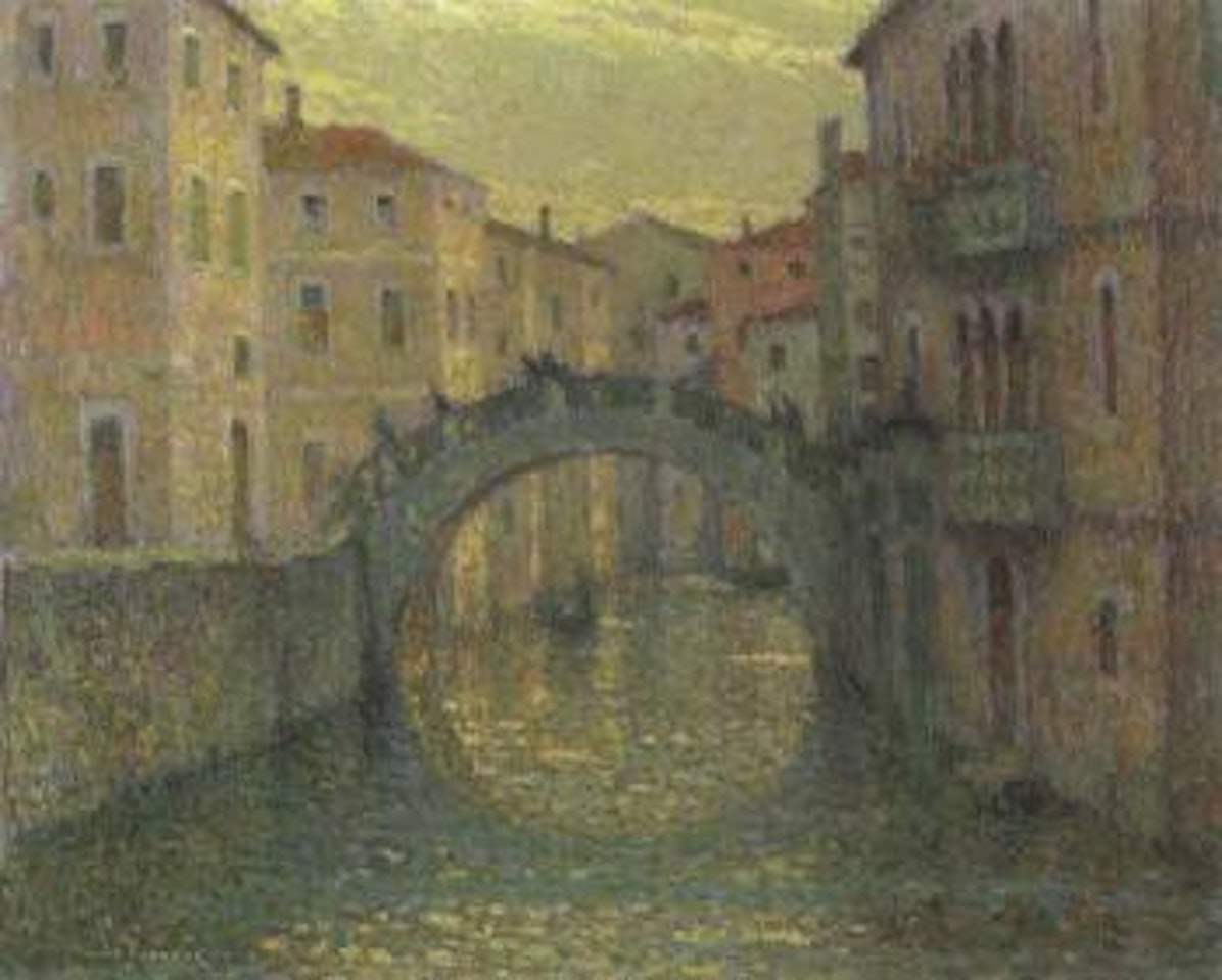 Matin, soleil, Venise by Henri Le Sidaner