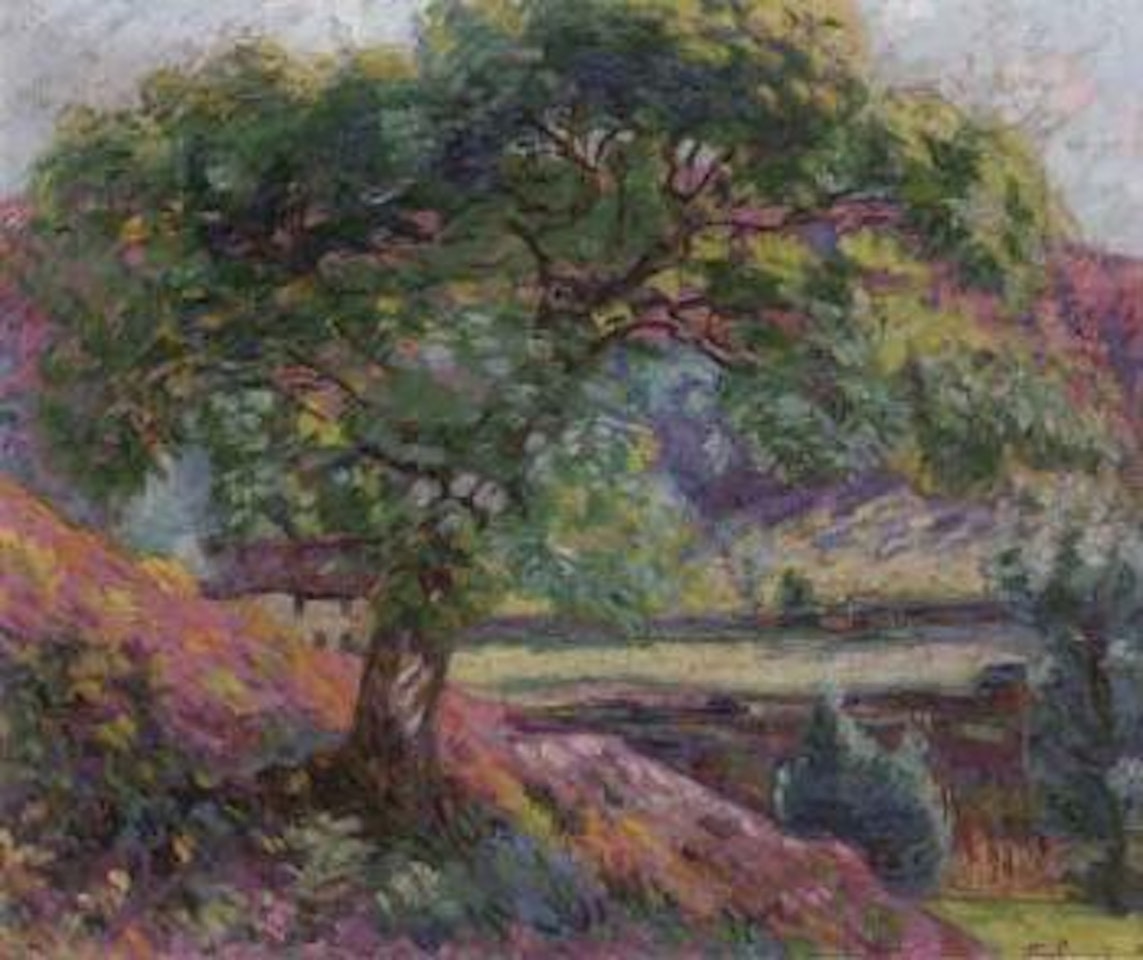 Paysage a l'arbre by Armand Guillaumin