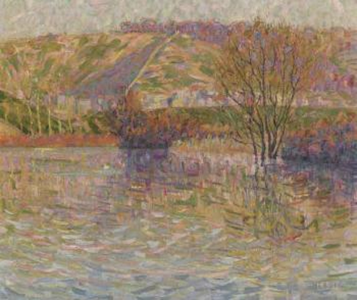 Coteaux a haute Isle by Auguste Herbin